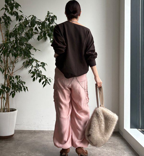  「キュプラカーゴパンツ」|チノ|