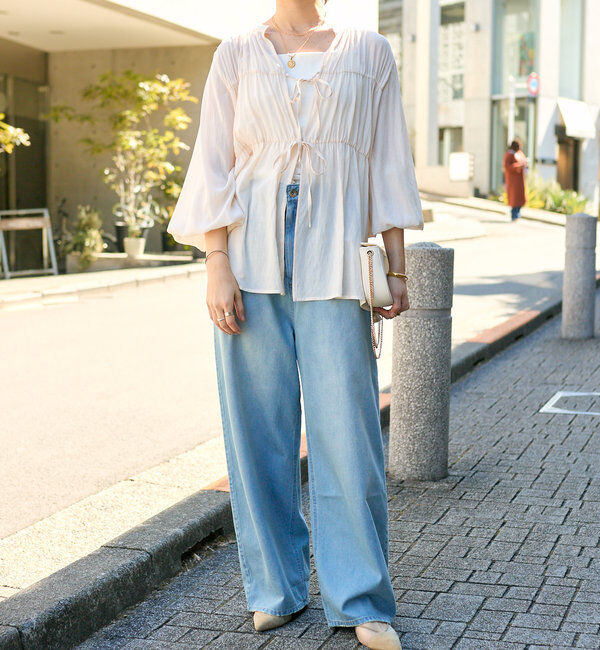  「【柔らかな履き心地】ドロストルーズデニム」|デニム|
