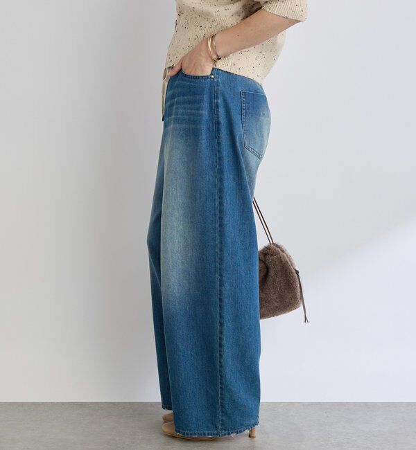  「【柔らかな履き心地】ドロストルーズデニム」|デニム|