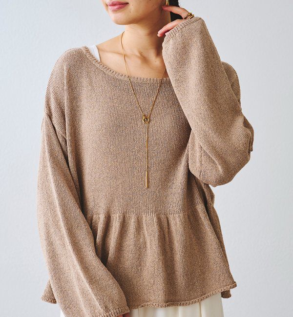  「【R.good（アールドットグッド）】ノットポイントラリエット」|リング|