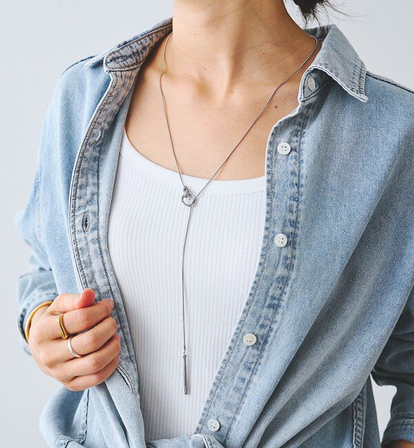  「【R.good（アールドットグッド）】ノットポイントラリエット」|リング|