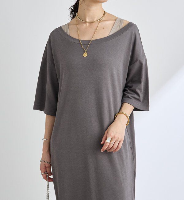  「【新色追加！】【MONN.:.(モン)】オープンネックワンピース」|その他|