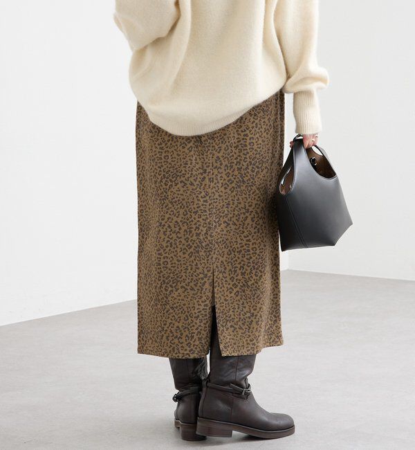  「ローライズレオパードスカート」|スカート|
