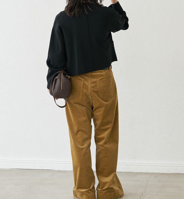  「【季節の変わり目に/接触冷感】ショートニットジャケット」|テーラードジャケット|