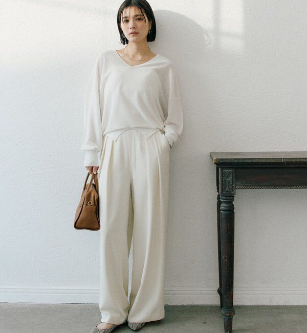  「予約【華やかな煌めき】ペーパースパングルニット」|ニット・セーター|