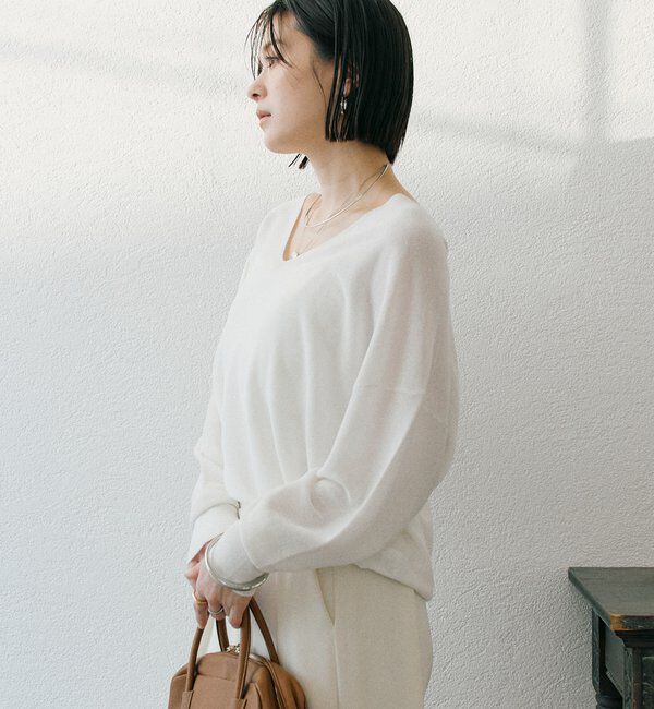  「予約【華やかな煌めき】ペーパースパングルニット」|ニット・セーター|