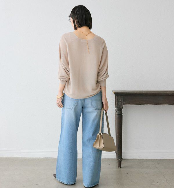  「予約【華やかな煌めき】ペーパースパングルニット」|ニット・セーター|