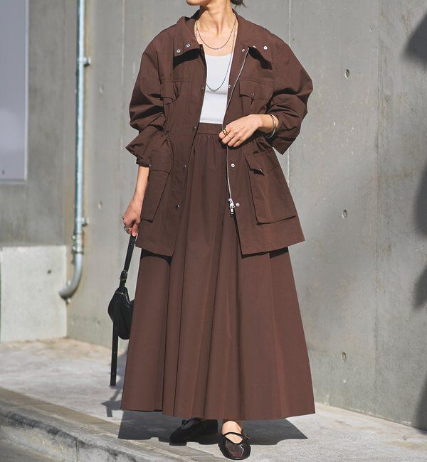  「予約【セットアップ対応可】フォルムギャザースカート」|スカート|