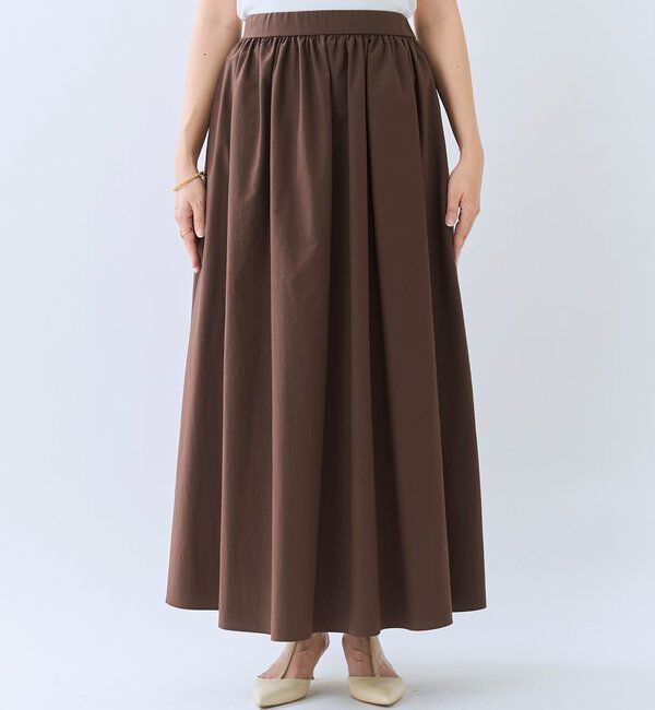  「予約【セットアップ対応可】フォルムギャザースカート」|スカート|