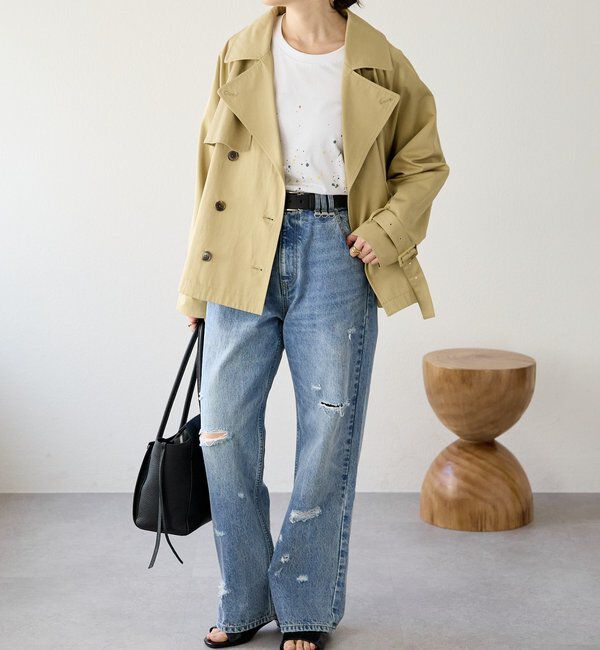  「予約【A・MONN(アモン)】ショートトレンチ」|その他|