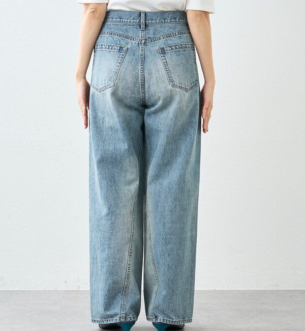  「予約【A・MONN(アモン)】addフロントナローデニム」|デニム|