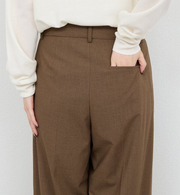  「【SACHIKOコラボ】2タックワイドパンツ」|チノ|