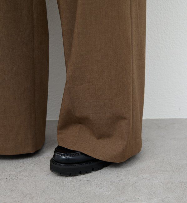  「【SACHIKOコラボ】2タックワイドパンツ」|チノ|