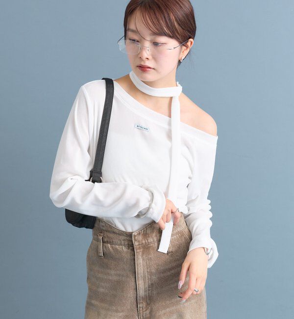  「ワンショルプルオーバー」|Tシャツ・カットソー|