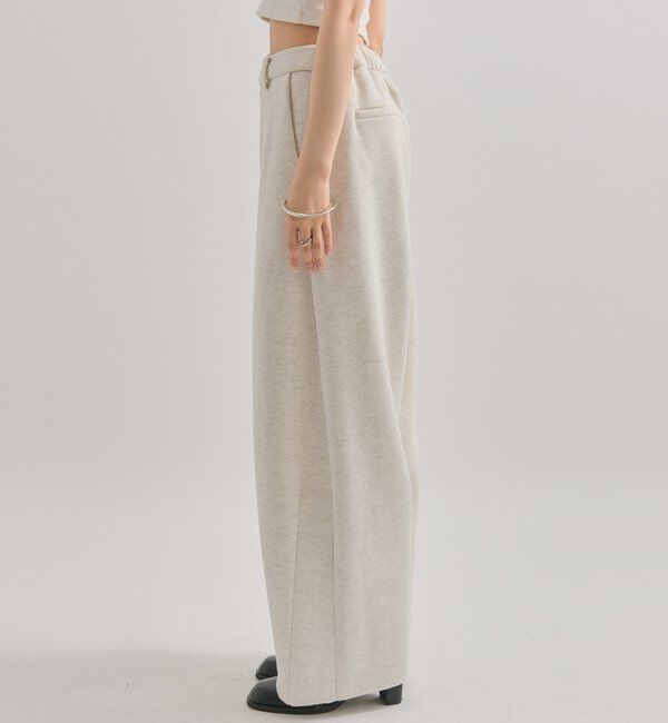  「【年間総売上1位！】裏起毛カーブスウェットパンツ」|チノ|