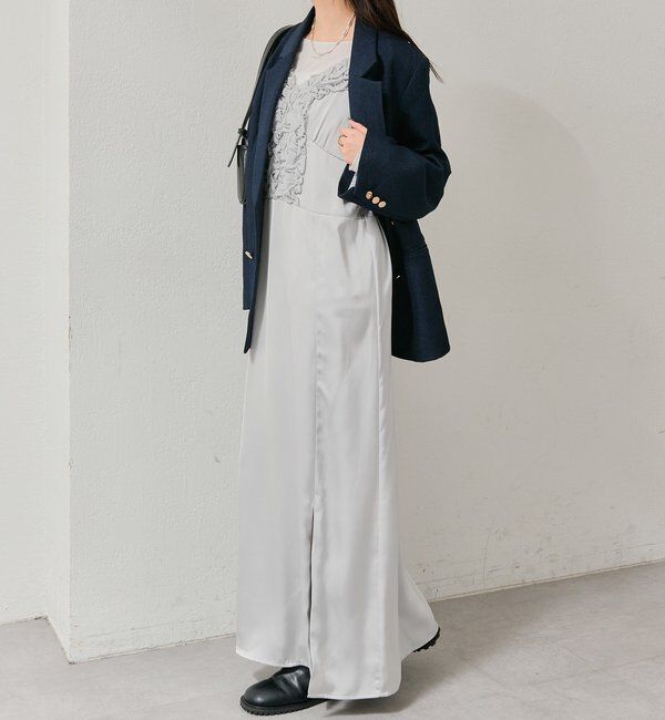  「フリルデザインキャミ ワンピース」|その他|