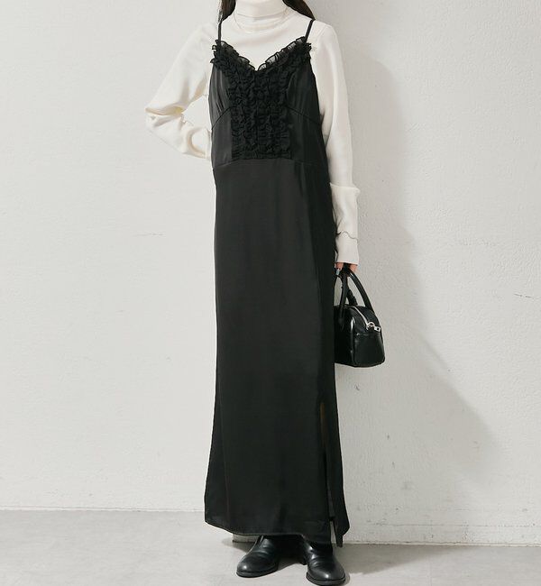  「フリルデザインキャミ ワンピース」|その他|