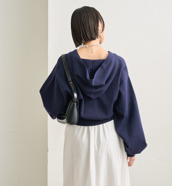  「フーディーニットショートパーカー」|パーカー|