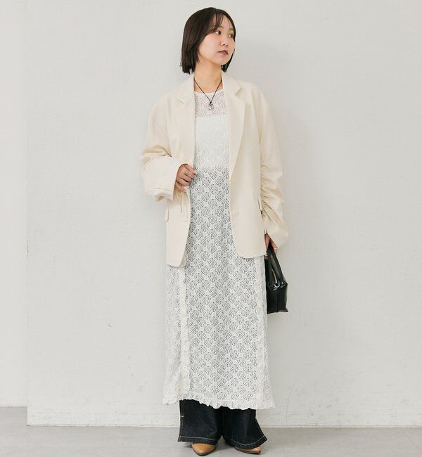  「ドロストスリーブテーラードジャケット」|テーラードジャケット|