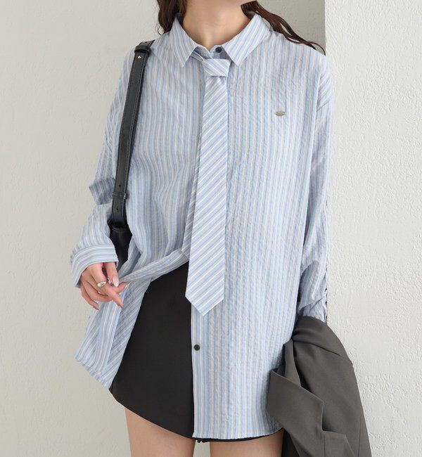  「ネクタイシャツ」|シャツ・ブラウス|