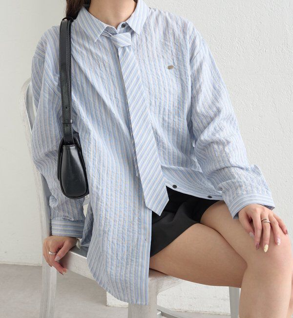  「ネクタイシャツ」|シャツ・ブラウス|