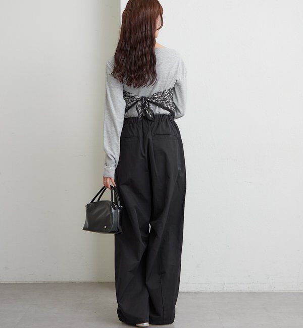  「モノクロフラワー スカーフ」|バンダナ・スカーフ|