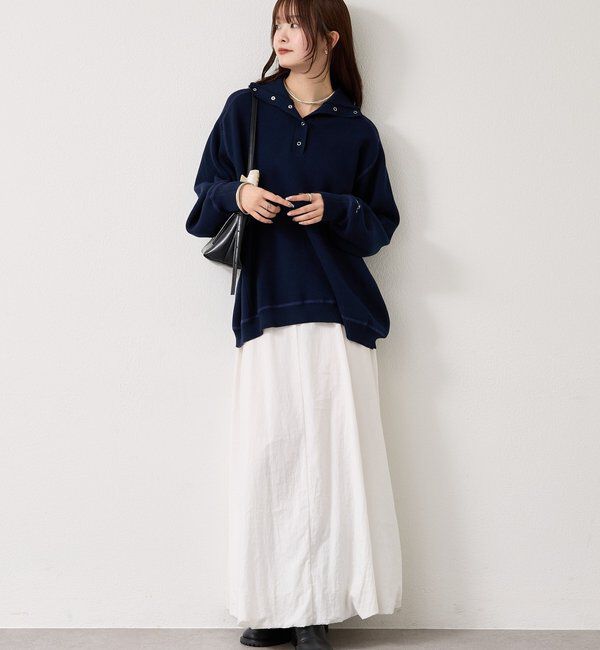  「26SSスウェットライクヘンリーニット」|ニット・セーター|