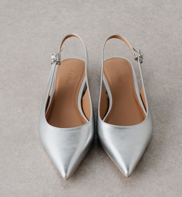  「【GALENA/ガレナ】ポインテッドフラットパンプス」|パンプス|