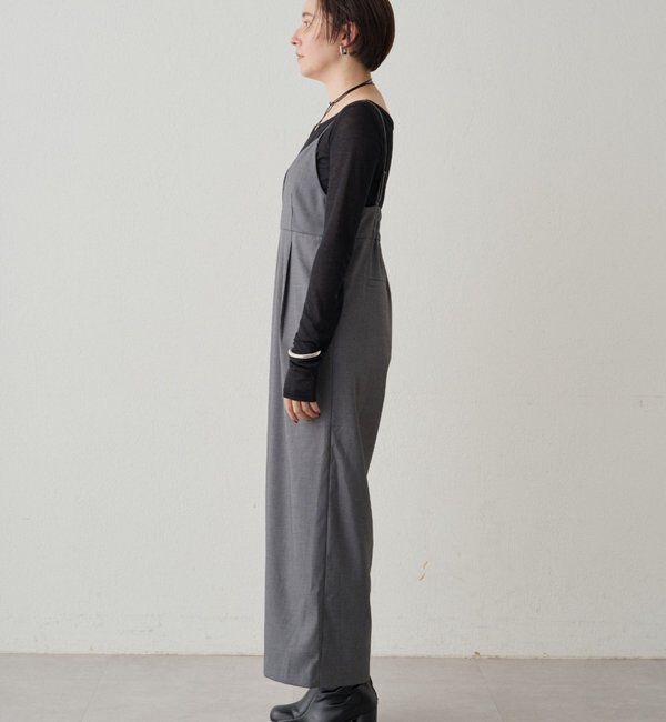  「【＠___kuuu__コラボカラー登場！】Vキャミサロペット」|ワンピース|