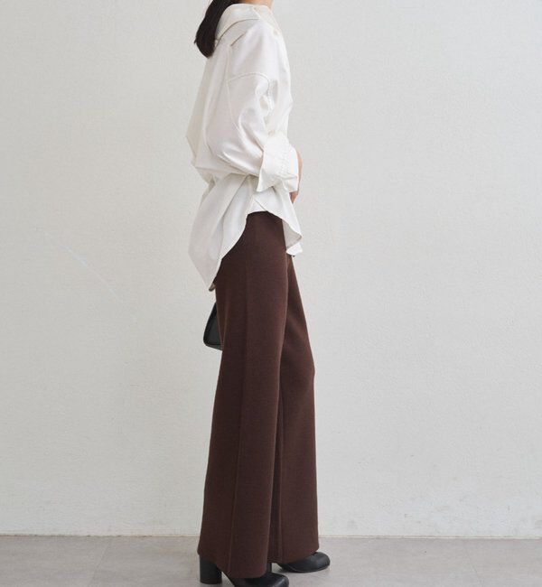  「スウェットライクニットパンツ」|チノ|