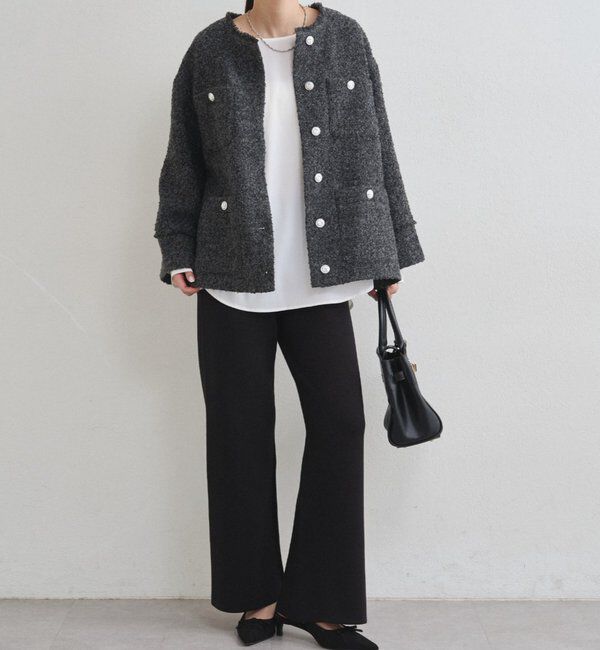  「スウェットライクニットパンツ」|チノ|