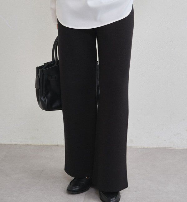  「スウェットライクニットパンツ」|チノ|