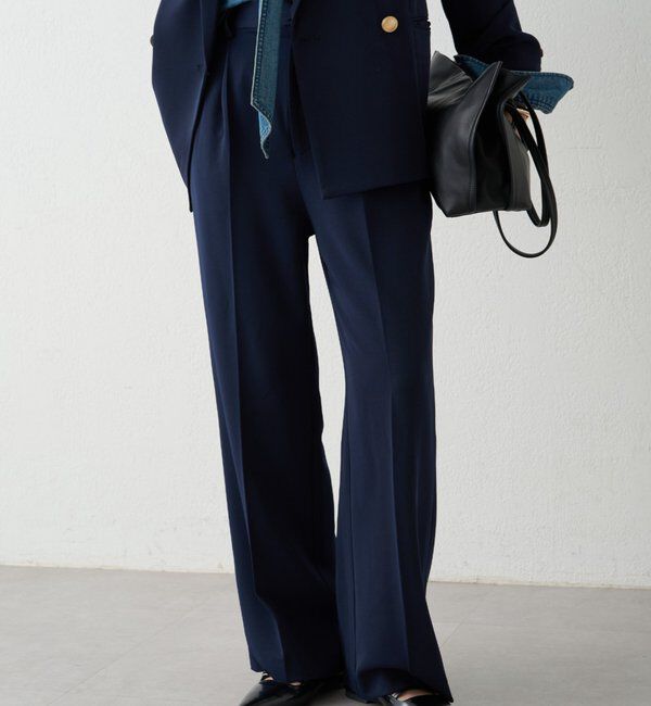  「セミワイドパンツ」|チノ|