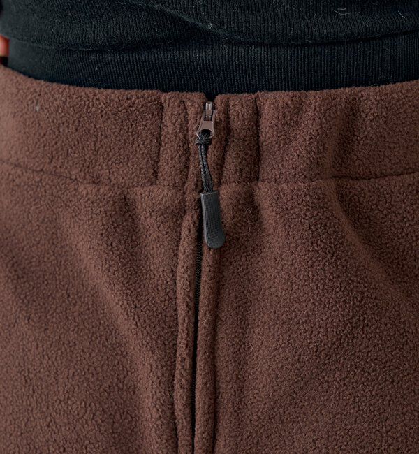  「【セットアップ対応】フリース台形ミニスカート」|スカート|