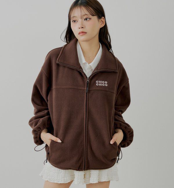  「【セットアップ対応】胸ロゴフリーストップス」|シャツ・ブラウス|