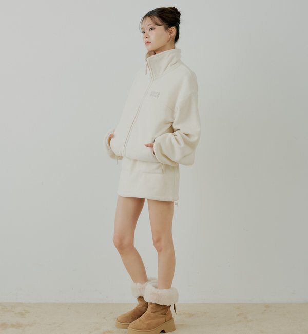  「【セットアップ対応】胸ロゴフリーストップス」|シャツ・ブラウス|