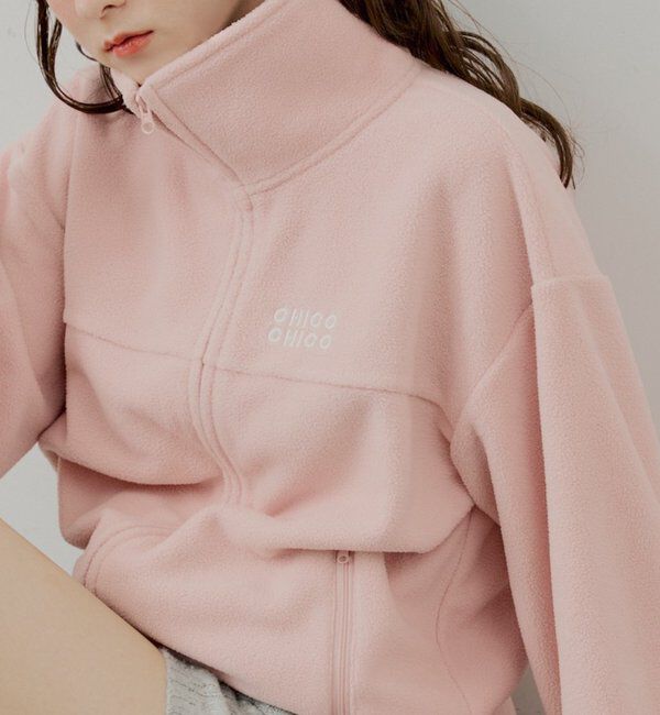  「【セットアップ対応】胸ロゴフリーストップス」|シャツ・ブラウス|