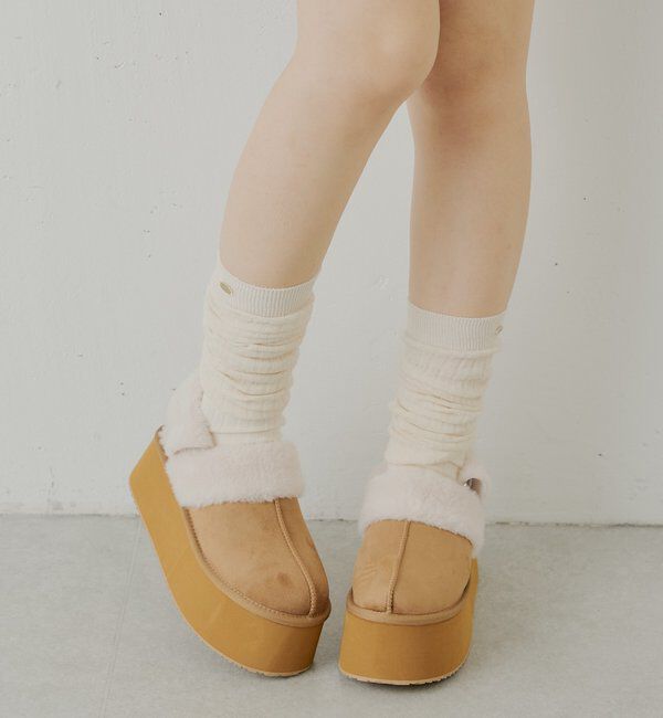  「2way厚底ムートンサボ」|その他|