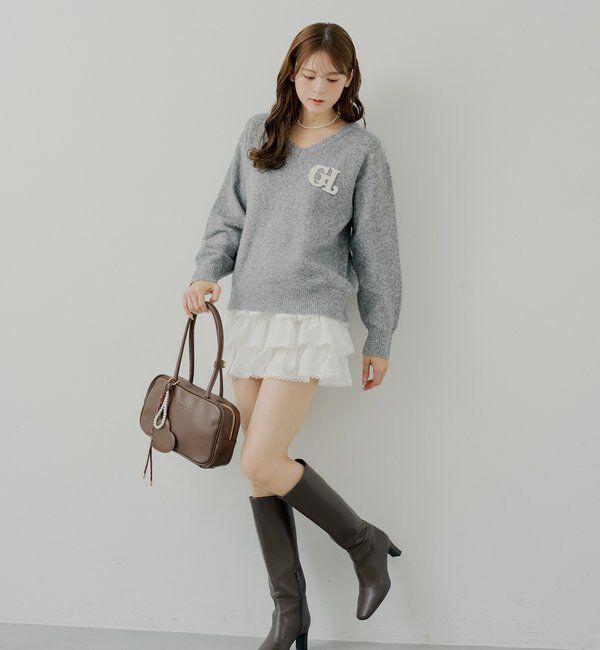  「フリルティアードミニスカート」|スカート|