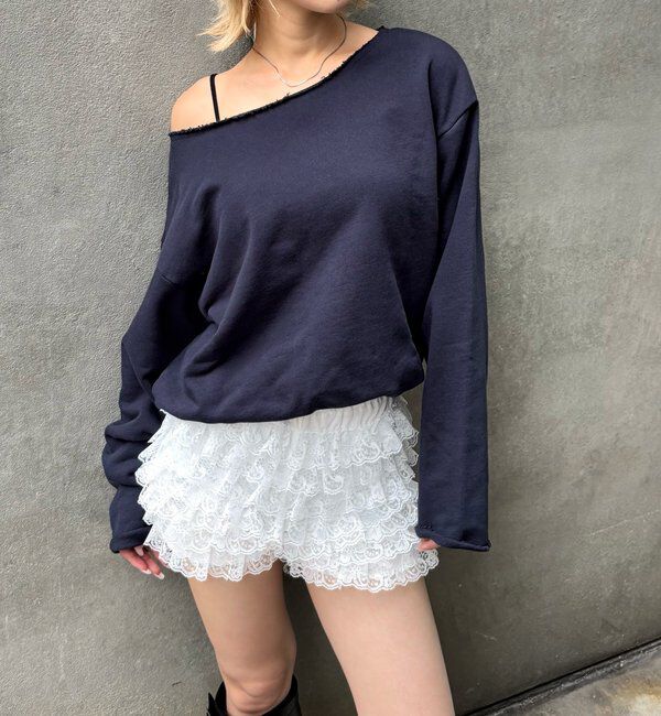  「【WEB限定】オフショルスウェット」|Tシャツ・カットソー|