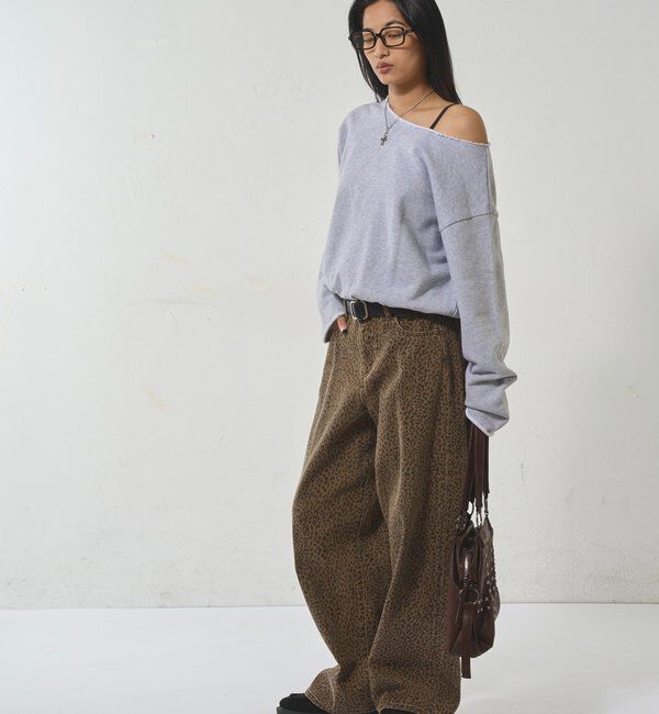  「【WEB限定】オフショルスウェット」|Tシャツ・カットソー|