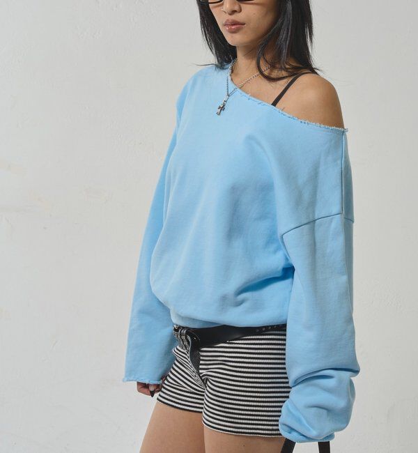  「【WEB限定】オフショルスウェット」|Tシャツ・カットソー|