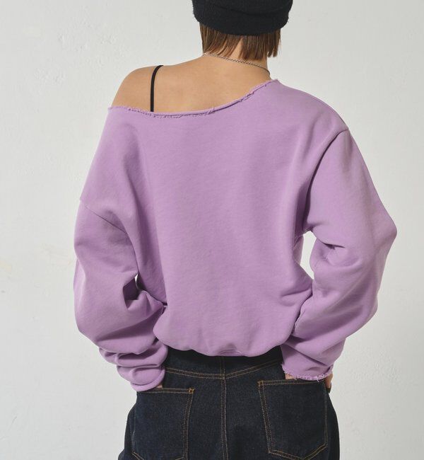  「【WEB限定】オフショルスウェット」|Tシャツ・カットソー|