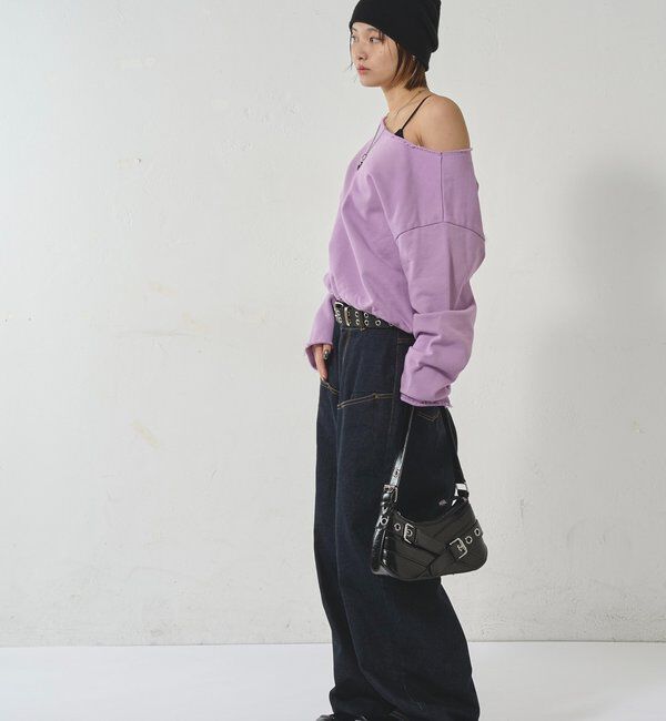  「【WEB限定】オフショルスウェット」|Tシャツ・カットソー|