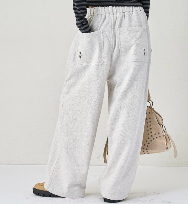  「アイレットスウェットパンツ」|チノ|