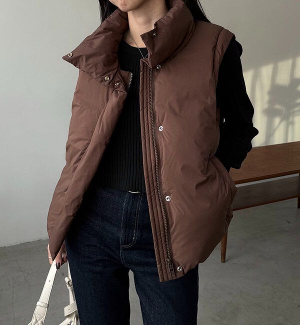  「【軽量/保温性◎】2WAY中綿パフジャケット」|その他|