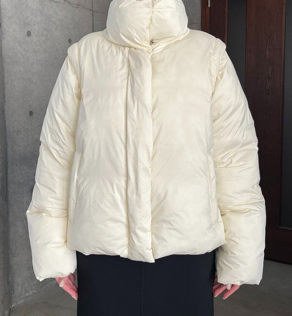  「【軽量/保温性◎】2WAY中綿パフジャケット」|その他|