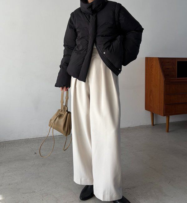  「【軽量/保温性◎】2WAY中綿パフジャケット」|その他|