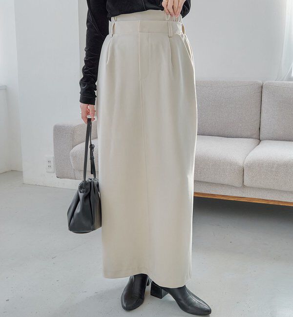  「【低身長サイズあり】Wウエストスカート」|スカート|