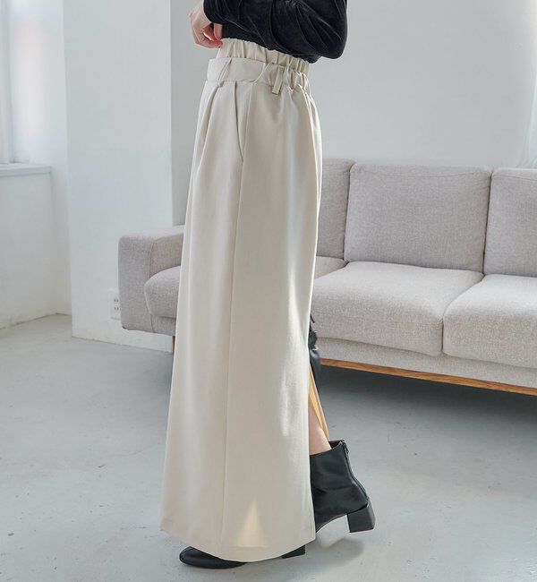  「【低身長サイズあり】Wウエストスカート」|スカート|
